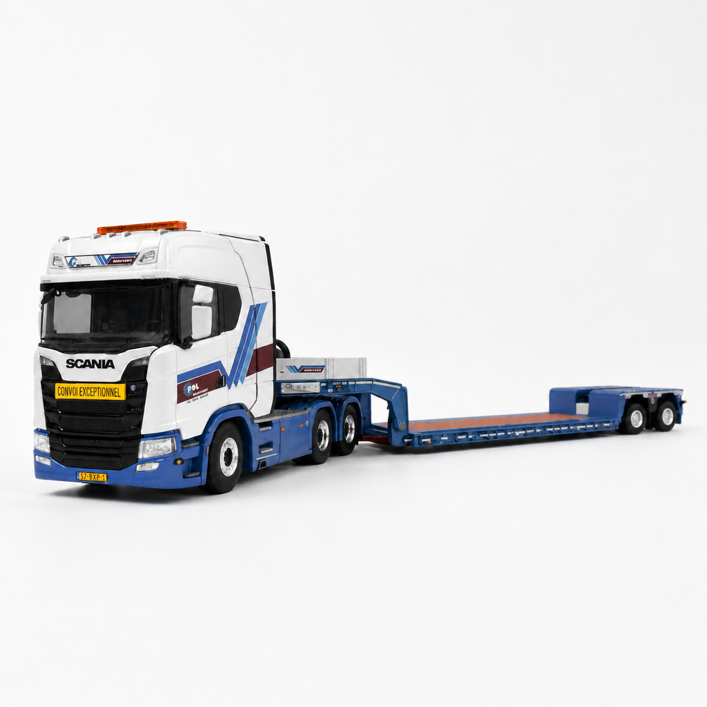 Pol Transport Miniatuur Vrachtwagen